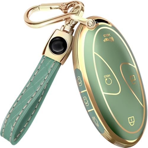Lucrum Compatible with Hyundai Key Fob Cover & Keychain by Lucrum