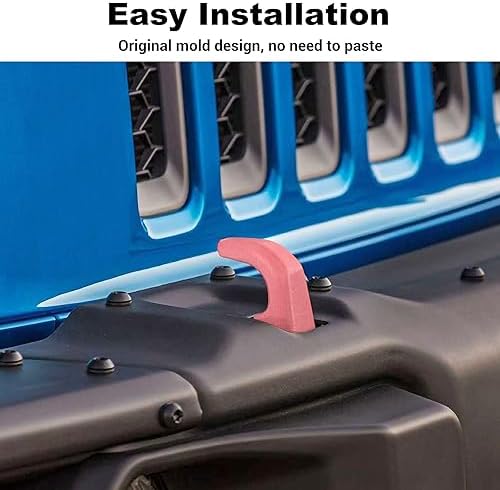 JWWY Tow Hook Protector Cover for Jeep Wrangler JK JL & Gladiator JT 4xe - Image 4
