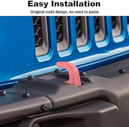 JWWY Tow Hook Protector Cover for Jeep Wrangler JK JL & Gladiator JT 4xe - Image 4