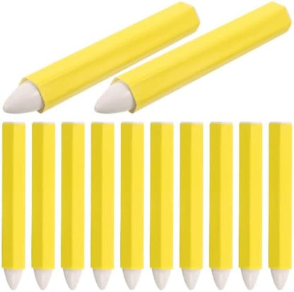 12pcs Tire Marker Pen for Auto Repairs, Weather Resistant Wax Crayon by Mipcase