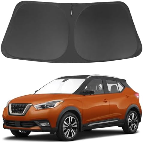 Windshield Sun Shade for 2018-2024 Nissan Kicks Accessories by LHFLIVE