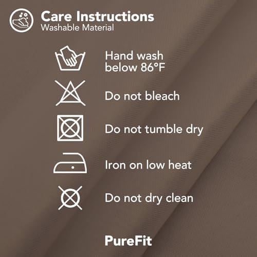 PureFit Outdoor Curtains for Patio Waterproof Weatherproof Outside Curtains - Image 7