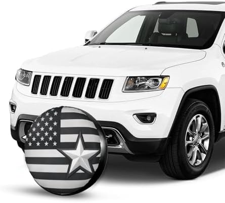 Spare Tire Cover，American USA Flag Camper Spare Tire Cover Waterproof Sun - Image 5