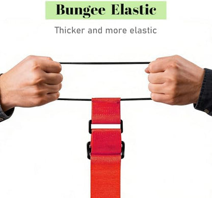 2 Pack Multi Use Strong Adjustable Luggage Connector Straps - Image 5