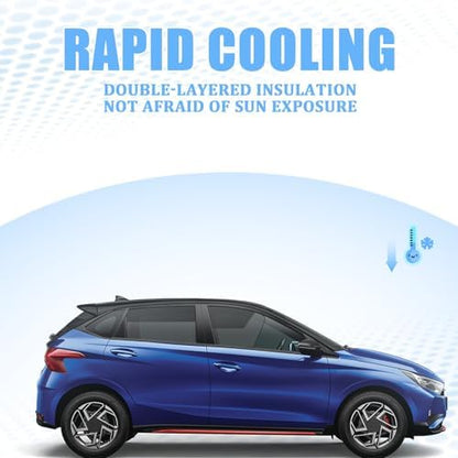 Magnetic Car Window Shades 2PCS Rear Side Windows, UV Protection Sun Block - Image 3