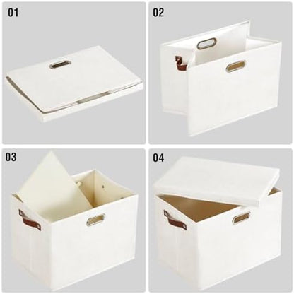 17" Large Fabric Storage Box - Image 5