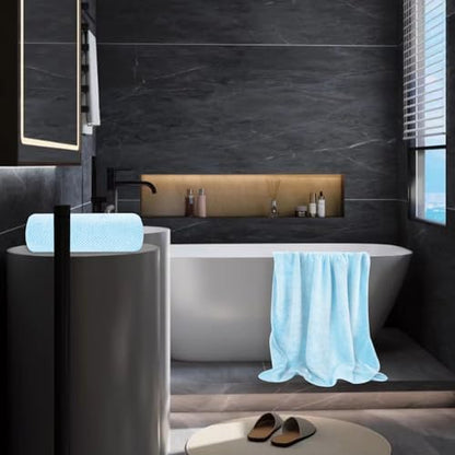 MaopaoBeauty 2 Pack Oversized Bath Towel Set 35in x 70in Bath Sheets - Image 7
