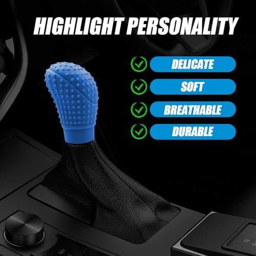 Car Gear Shift Knob Cover, Gear Shift Knob Cover Car Protect Accessories - Image 6