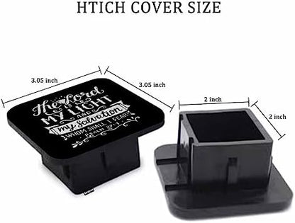 Bible Verse 2" Hitch Cover, Christian Quote Hitch Covers, The Lord is My Light - Image 2