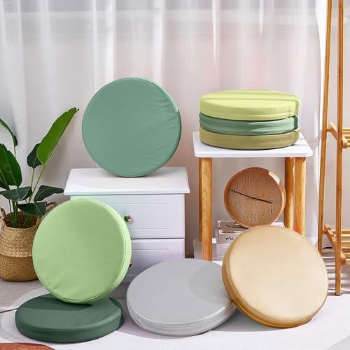 Juexica 8 Pcs Floor Cushions Kids, Matcha Color, 13.8 x 13.8 x 2 Inch - Image 3