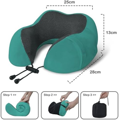 Travel Pillow, Memory Foam Neck Pillow - Image 5