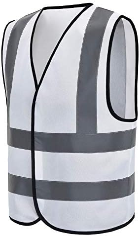 AYKRM 12 colour High visibility viz vest hi vis viz reflective work by AYKRM