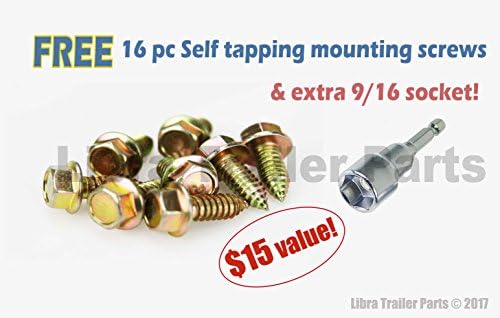 LIBRA Premium 5000 lb 30" RV Trailer Stabilizer Leveling Scissor Jack-26021 - Image 2