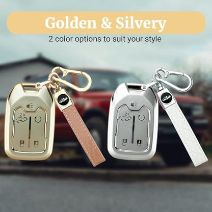 Joouheax Soft TPU 5-Button for Chevy Key Fob Cover - Image 6