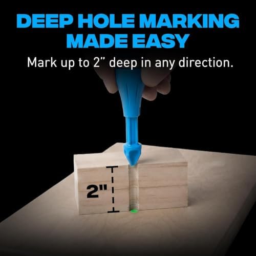 OX Tuff Shot 2-Pack Marking Chalk Spray, Deep Hole Marker, Chalk Shot - Image 2