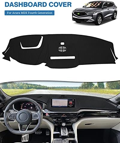 FIILINES Dash Cover for 2022-2024 Acura MDX, Dashboard Mat Exact Fit for MDX - Image 2