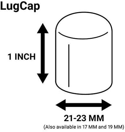 ColorLugs Vinyl Lug Nut Cover | White | Flexible Fit Wheel Lug Nut Cap | Fits - Image 4