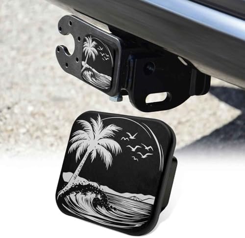 2" Trailer Hitch Cover Rubber Receiver Tube Cap Trailer Hitch Covers by Unknown