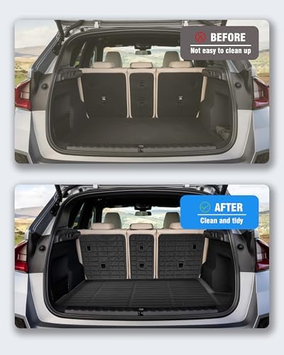 Cargo Liners Backrest Mat for BMW X1 Accessories 2023-2025 - Image 2