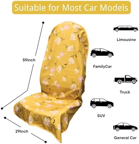 Waterproof Car Seat Cover for Front Seats, Protector for Cars SUVs Trucks - Image 6