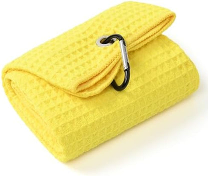 Mile High Life Golf Towel 16x24 inch, Upgraded Large Waffle Weave by MileHighLife
