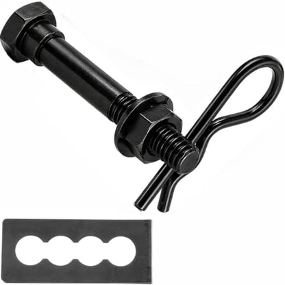 USA 2" American Black Flag Stainless Steel Hitch Cover - Image 4