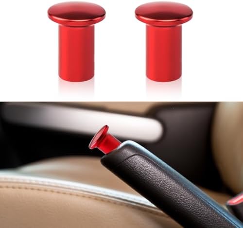 LAINLOY 2 PCS Car Turn Knob Drift Button, Emergency Brake Cover Turn Knob Cover by Unknown
