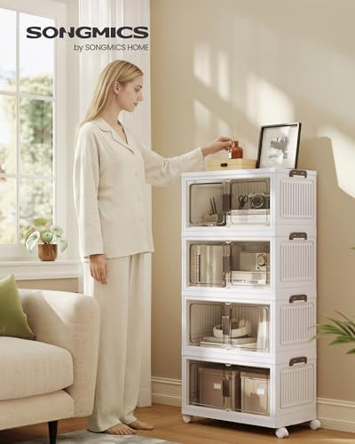 SONGMICS 58QT stackable storage bins - Image 2