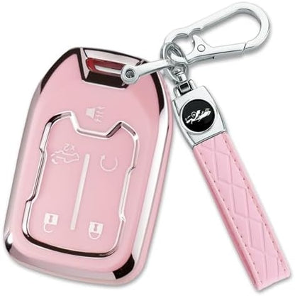 Joouheax for Chevy Soft TPU 5-Button Key Fob Cover, Soft TPU by Joouheax