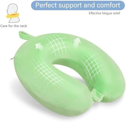 Neck Pillow for Travel U Shape Memory Foam Pillows - Image 4