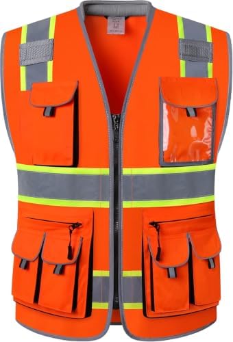 JKSafety Reflective Safety Vest by JKSafety