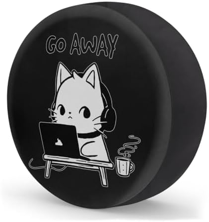 Rv Spare Tire Cover Wheel Funny Animall Cat Tire Covers Wheel Protectors - Image 2