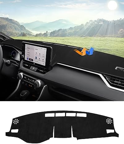 Cartist Dashboard Cover Mat for 2019-2022 2023 2024 2025 Toyota RAV4 by Autorder
