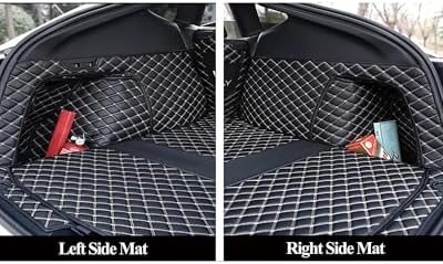 Compatible with Tesla Model Y 2020-2025 5 Seat Trunk Mat Cargo Mat Dog Cover - Image 5