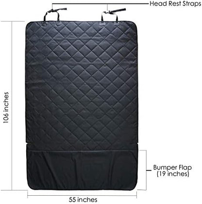 Pet Cargo Liner Cover for Dogs SUV Cars Waterproof Non Slip Universal Fit - Image 3