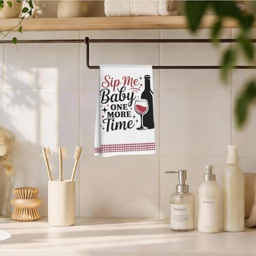 Funny Kitchen Towels, Cute Decorative Dish Towels, Housewarming Gifts - Image 4