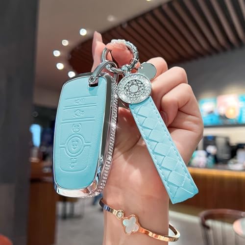 for Ford Key Fob Cover with Keychain - Image 2