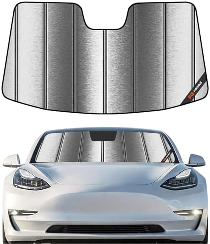 Pigenius Windshield Sunshade for Tesla Model 3 2018-2026, Model Y 2020-2025 Old by Pigenius