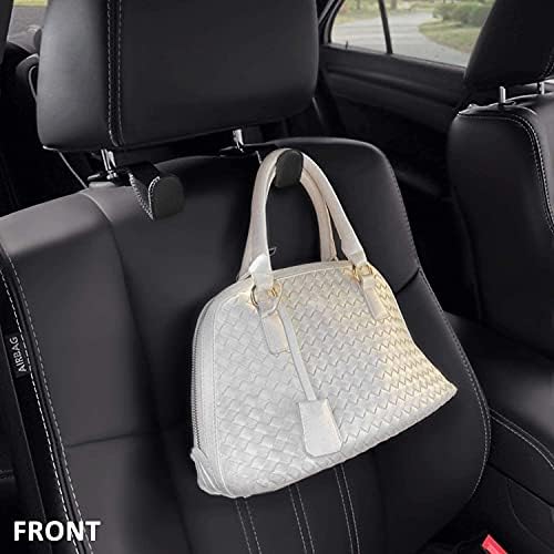 Purse Hook for Car, Superior Leather Headrest Hanger Matching Cars Interior - Image 3