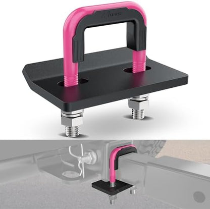 Nilight Trailer Hitch Tightener Anti-Rattle Hot Pink U-Bolt by Nilight