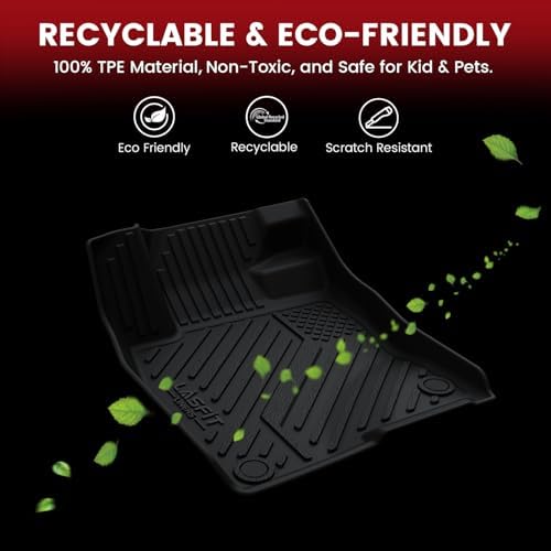 LASFIT Floor Mats for Nissan Sentra 2019 2018 2017 2016 2015 2014 - Image 6