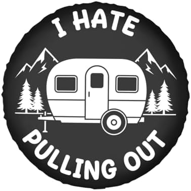 I Hate Pulling Out Spare Tire Cover SUV Trailer Truck RV 16 Inch - Image 2
