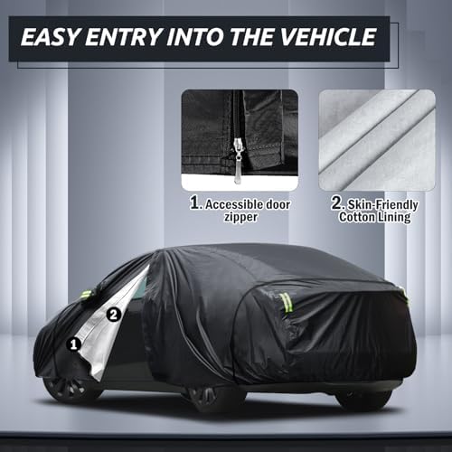 Full Exterior Cover Custom Fit for 2020-2026 Model Y Waterproof All Weather - Image 2