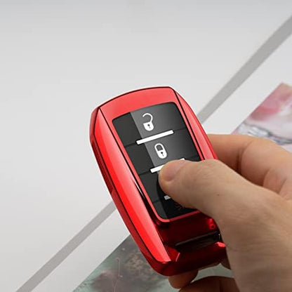 Compatible with Dodge Ram Key Fob Cover 1500 2500 3500 Red Car Accessories - Image 5