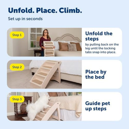 PetSafe CozyUp Folding Dog Stairs - Image 6