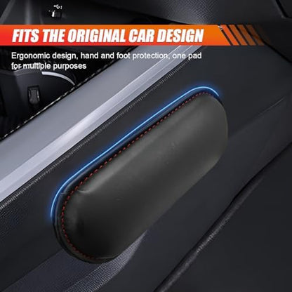 2PCS Car Elbow Pads, Memory Foam Car Center Console Cushion Pad - Image 4