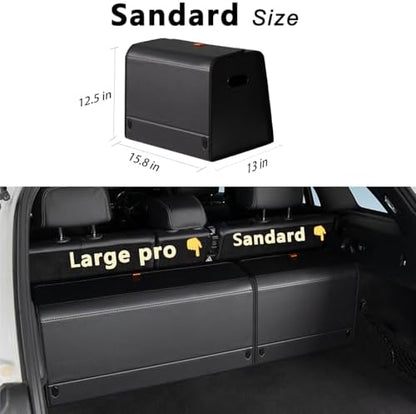 GMQ Trunk Organizers for Car, Car Organizers and Storage for SUV, Magnetic Lid - Image 2