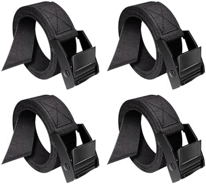Lashing Straps with Buckles, 0.75'' x 48'' Tie Down Straps Ratchet by STAYGROW