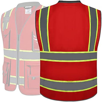 JKSafety Reflective Safety Vest - Image 5