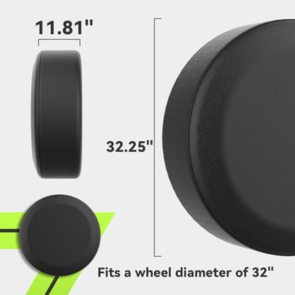 RVMATE RV Spare Tire Cover, Fits 32" Diameter Tire - Image 4